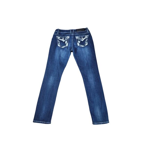 Premier 5/6S (30x27.5) Skinny Boho Luxe Denim Western Bling Cowgirl Mid-Rise - Picture 2 of 9